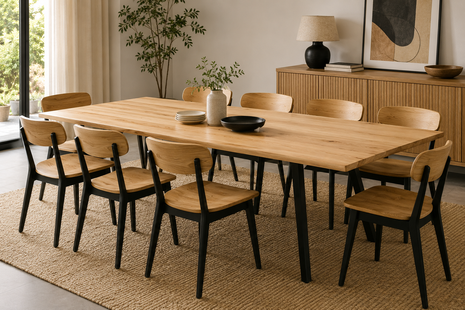 Buy Luxury 8 Seater Dining Table Online in India | Sandcolour