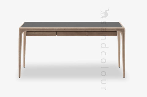 Zara leather desk