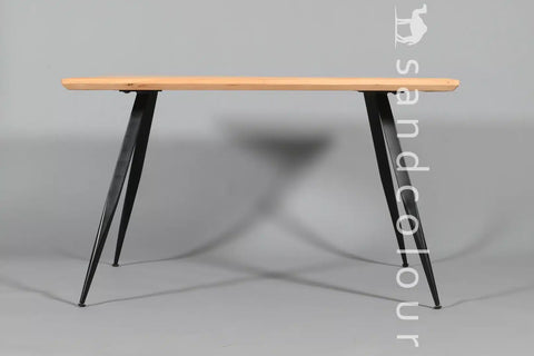 Helen Natural Black Table- 4 Seater - 2
