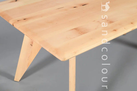 Kole Natural Dining Table - 6 Seater - Hover