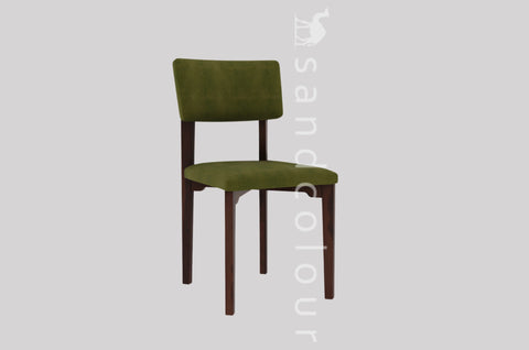 Latha 4 Seater Sheesham Wood Dining Set with Cushioned Chairs