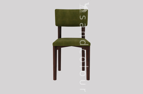 Latha 4 Seater Sheesham Wood Dining Set with Cushioned Chairs