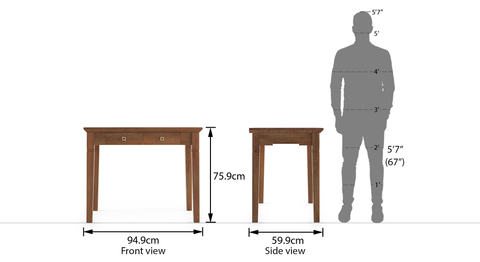 Perfect Solid Wood Study Table
