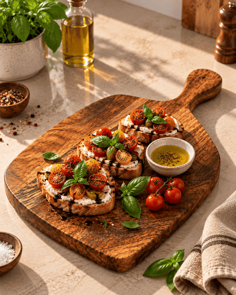 Solid Mango Wood  Chopping Board & Serving Platter (32.5 cm)